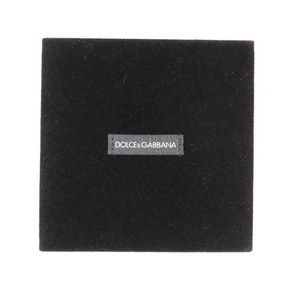 Dolce & Gabbana Crystal Bijou Brooch Lapel Pin Chain Corsage Gold