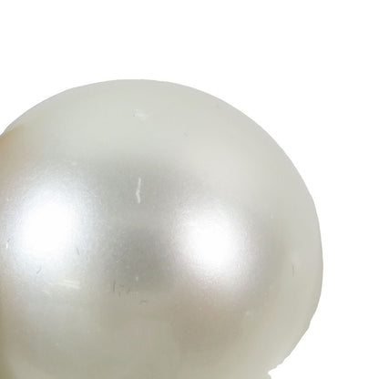 Dolce & Gabbana Big Pearl Earrings Bijou Color Stone Extra Large White