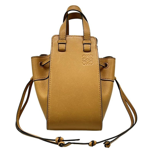 Loewe Handbag Hammock Drawstring Bag Mini Beige