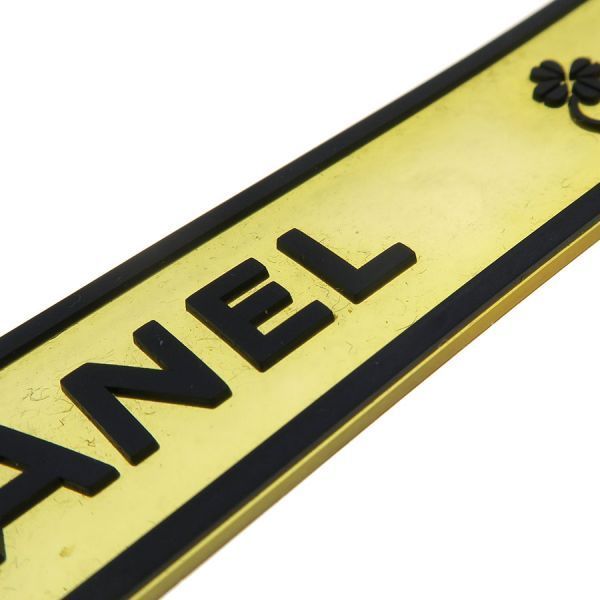 Chanel Rubber Bracelet Black