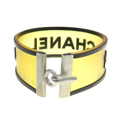 Chanel Rubber Bracelet Black