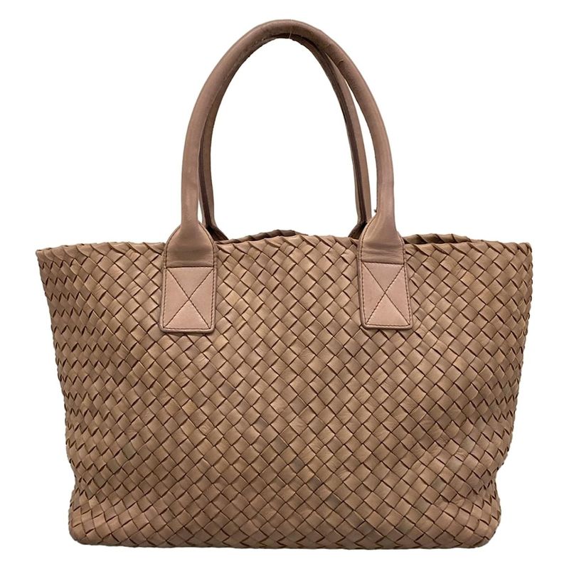 Bottega Veneta Tote Cabas PM Beige Leather