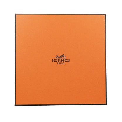 Hermes Jacquard Logo All Over Pattern Handkerchief Chief Cotton 100%