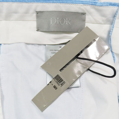 Dior Erl Corduroy Lou's Wide Pants Zip Fly 48 Light Blue