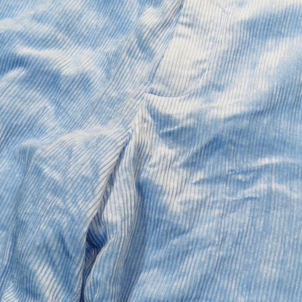 Dior Erl Corduroy Lou's Wide Pants Zip Fly 48 Light Blue