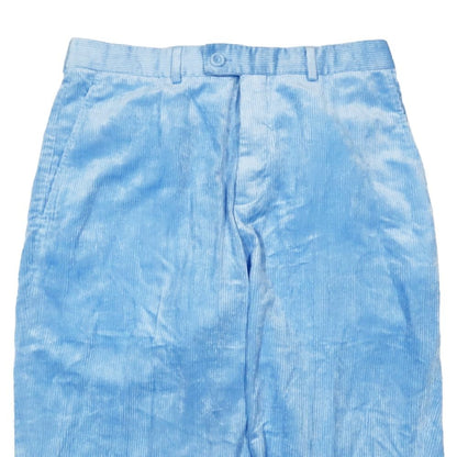Dior Erl Corduroy Lou's Wide Pants Zip Fly 48 Light Blue