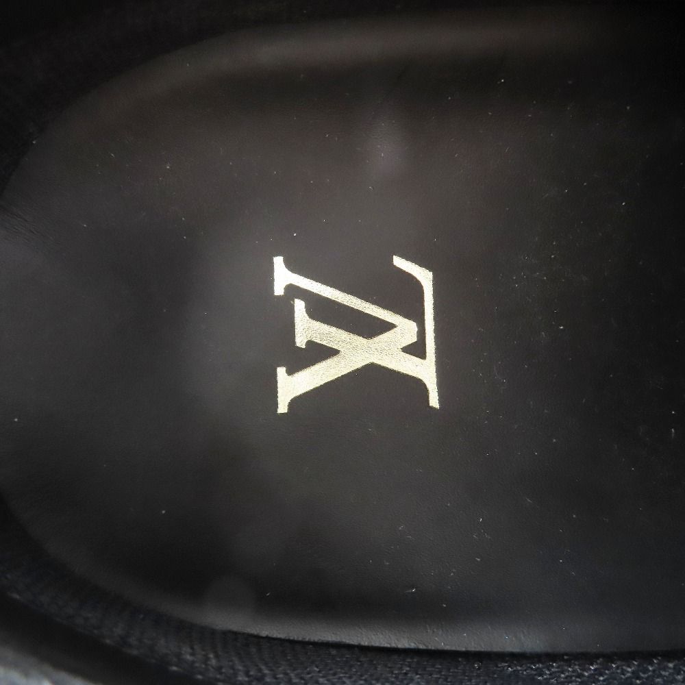 Louis Vuitton LV Fusion Davy Leather Shoes Lace Up Monogram Sole LV
