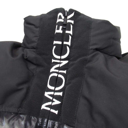 Moncler Bruel Down Jacket Logo Embroidery 1 Black