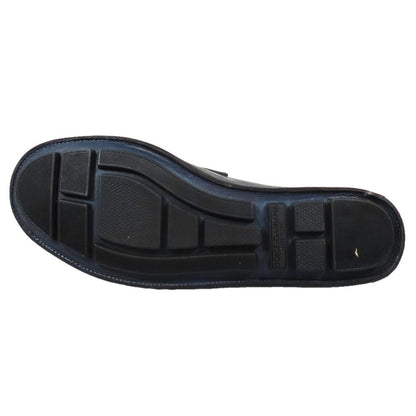 Dolce & Gabbana Spotted Dyed Leather Horsebit Loafers Dress Shoes Logo 8.5