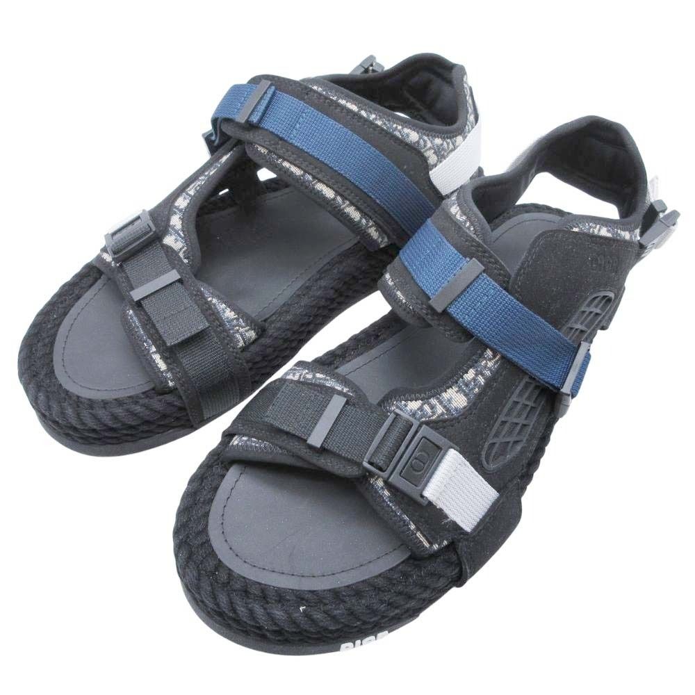Dior Atlas Sandal Oak Sandals Shoes Logo Trotter 42 Black