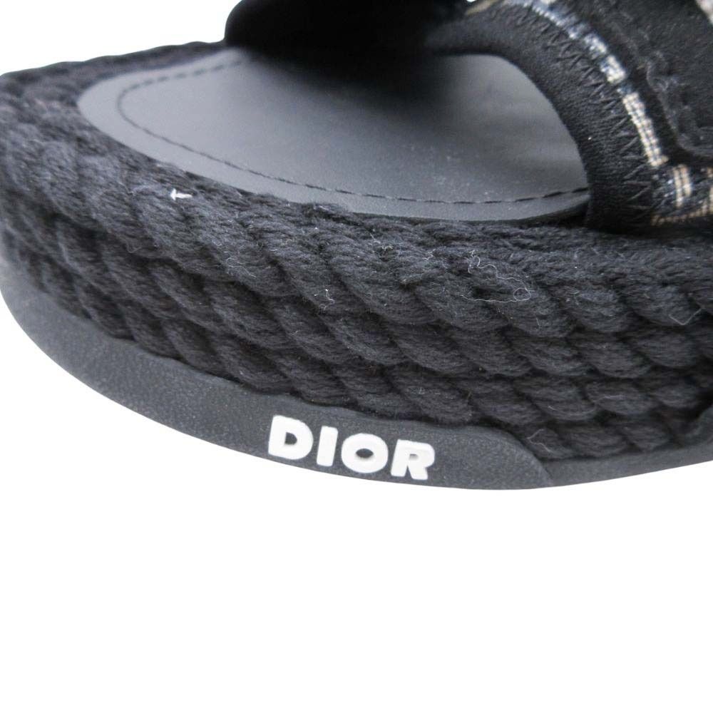Dior Atlas Sandal Oak Sandals Shoes Logo Trotter 42 Black