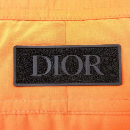 Dior Bermuda Shorts Ripstop Fabric 46 Orange