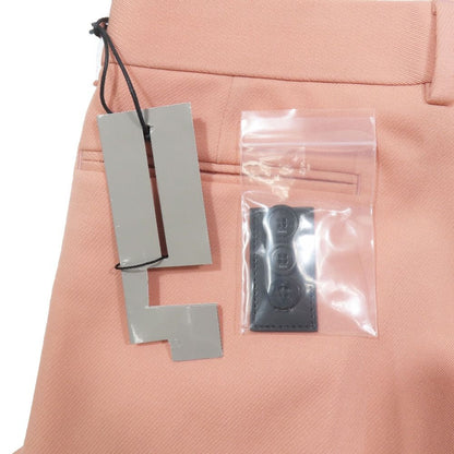 Dior Trousers Tapered Pants Pleated Zip Fly Salmon Pink 50