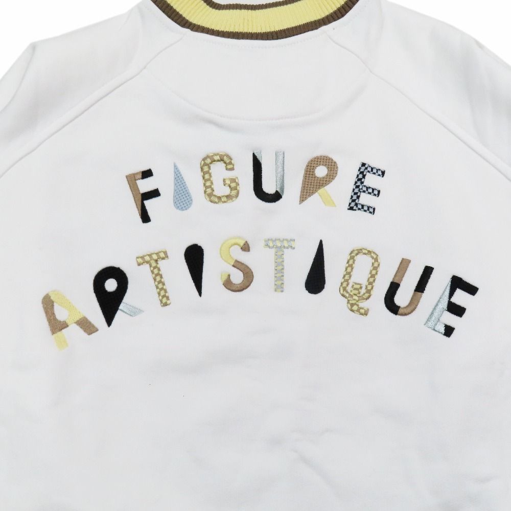Hermes Figure Artistic Sweatshirt Trainers V-neck Patch Embroidery 38 White