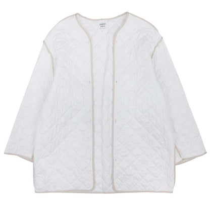 Hermes Hmosaic Safari Jacket Coat Outer with Batting Liner 36 Beige