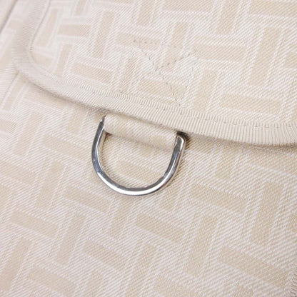 Hermes Hmosaic Safari Jacket Coat Outer with Batting Liner 36 Beige