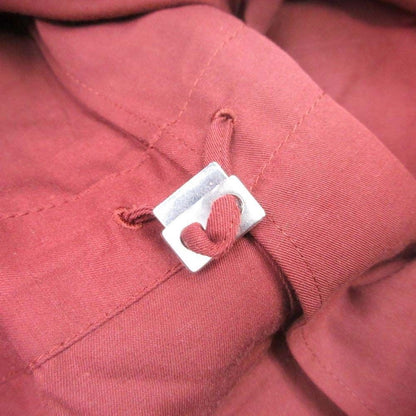 Hermes Linen Cotton Tailored Jacket Black Novent 48 Brown