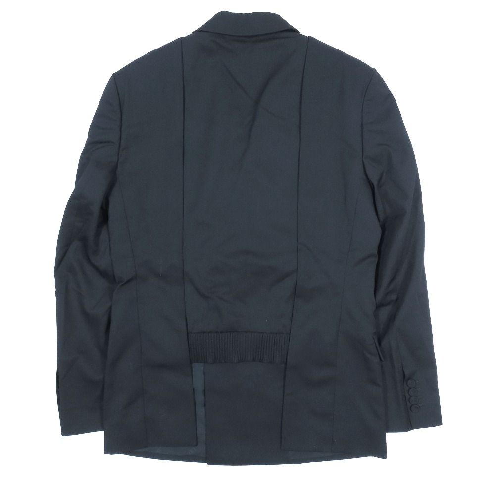 Dior Docking Tailored Jacket Double Breasted Fully Lined Cdlogo Black 48