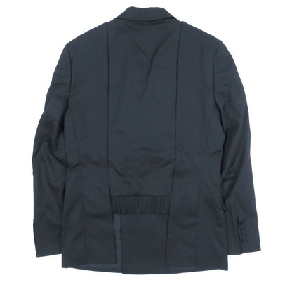 Dior Docking Tailored Jacket Double Breasted Fully Lined Cdlogo Black 48
