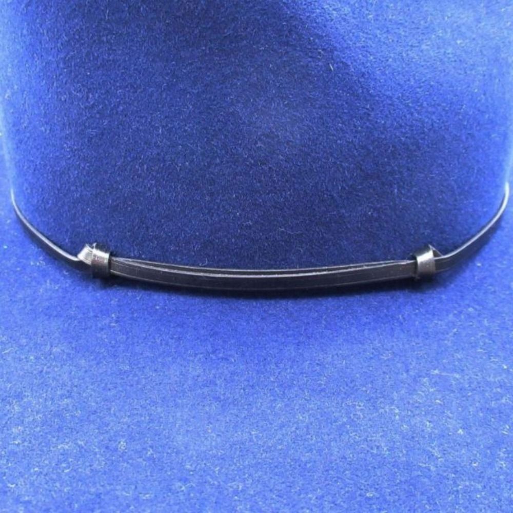 Hermes Chapeau Brooke Rabbit Felt Hat Wide Brim Folded Hat Cap 57 cm Navy