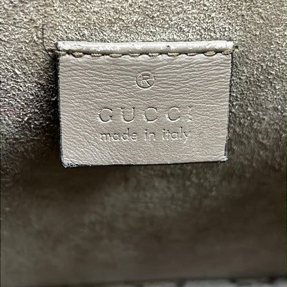 Gucci Shoulder Bag Dionysus GG Supreme Beige Ebony Light Brown Chain