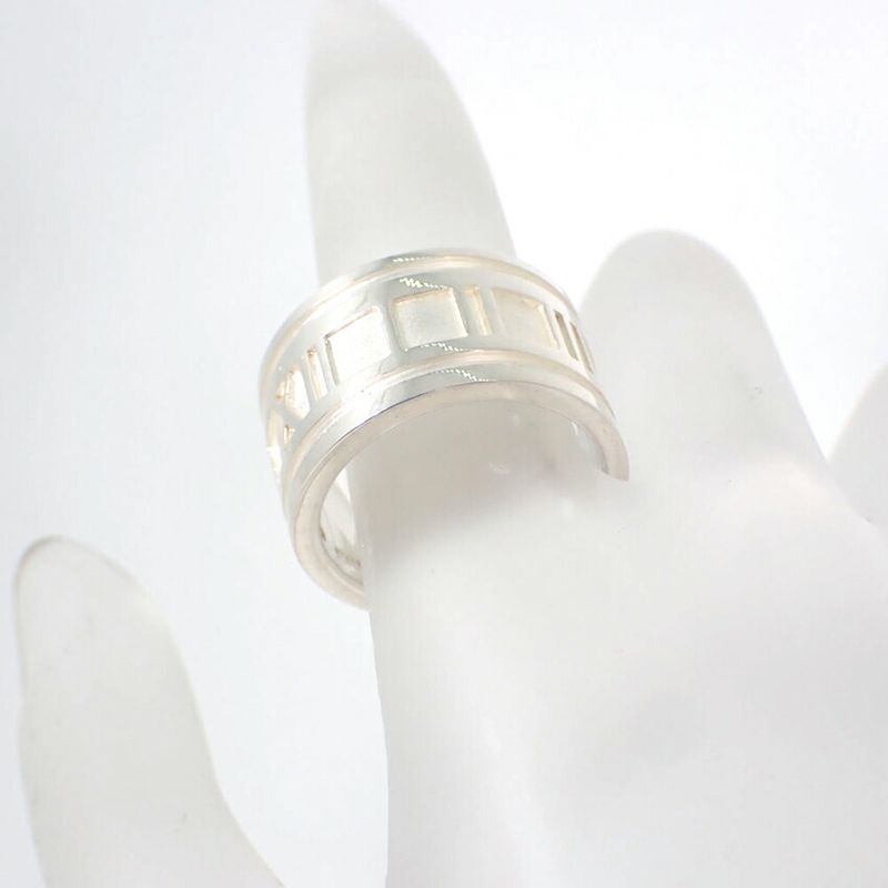 Tiffany & Co 925 Atlas Wide Ring