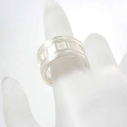 Tiffany & Co 925 Atlas Wide Ring