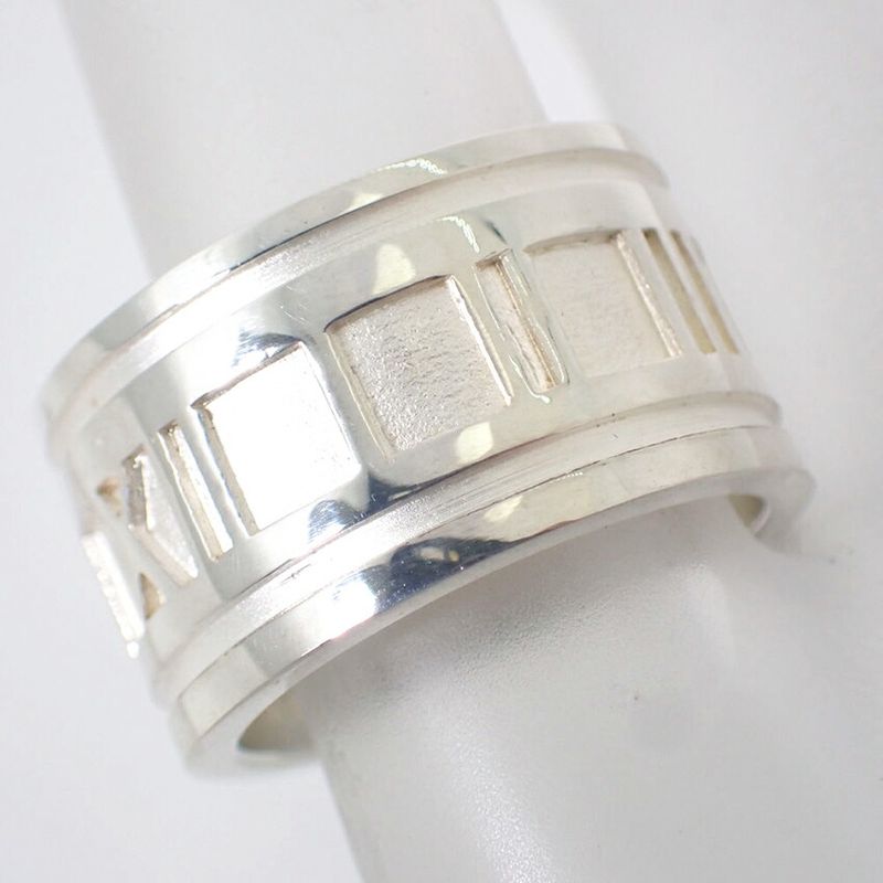 Tiffany & Co 925 Atlas Wide Ring