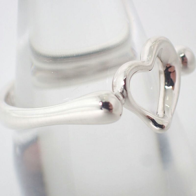 Tiffany & Co 925 Open Heart Ring