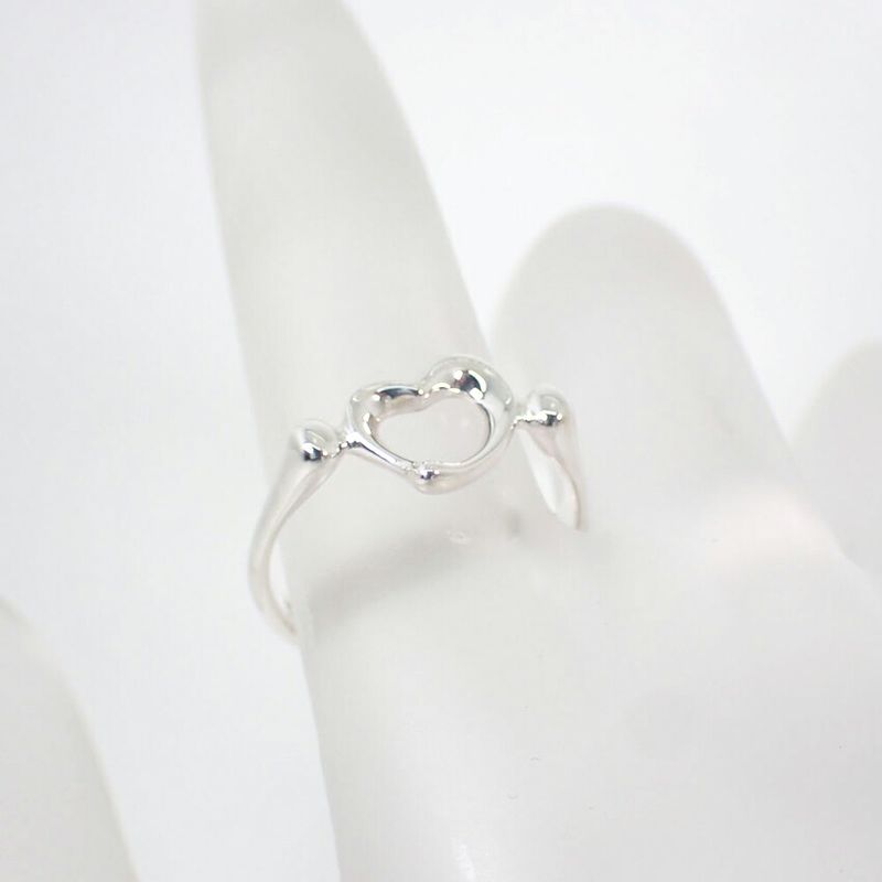 Tiffany & Co 925 Open Heart Ring