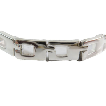 Gucci Polished Glogo Chain Bracelet 925 Sterling Silver