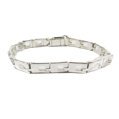 Gucci Polished Glogo Chain Bracelet 925 Sterling Silver
