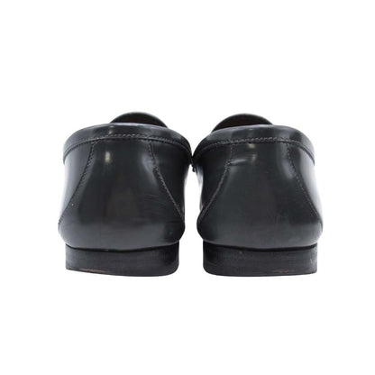 Gucci Collection Horsebit Loafers Moccasins Shoes 7 Black Silver