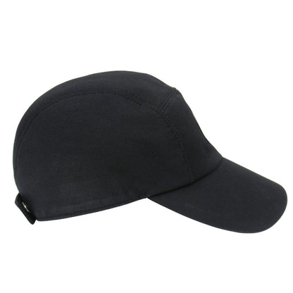 Hermes Nevada Serge Dragon Cap Hat Series Button 57 Black