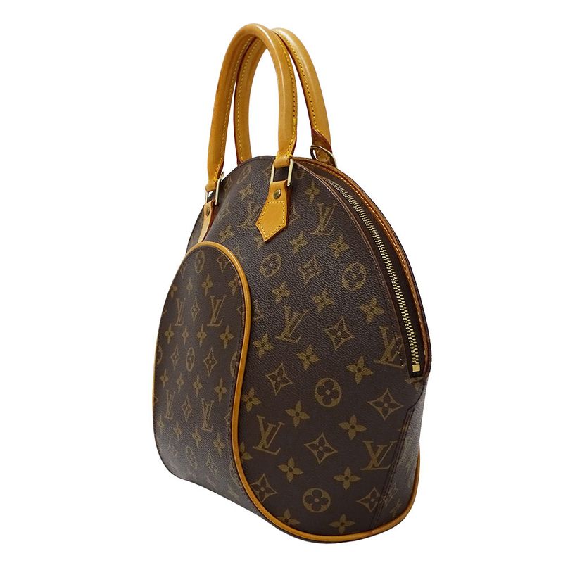 Louis Vuitton Bag Handbag Monogram Canvas Ellipse MM Brown Handheld Logo Large