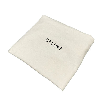 Celine Shoulder Bag C Black Beige Chain Quilted