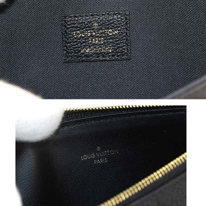 Louis Vuitton Monogram Empreinte Pochette Felicity Chain Wallet Noir Black