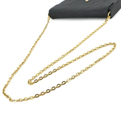 Louis Vuitton Monogram Empreinte Pochette Felicity Chain Wallet Noir Black
