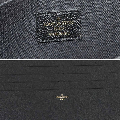 Louis Vuitton Monogram Empreinte Pochette Felicity Chain Wallet Noir Black