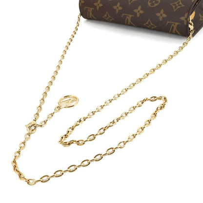 Louis Vuitton Monogram Wallet on Chain Lily 2-Way