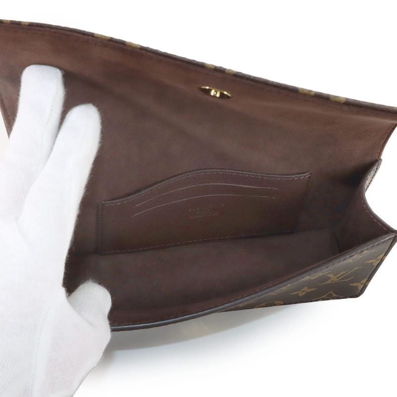 Louis Vuitton Monogram Wallet on Chain Lily 2-Way