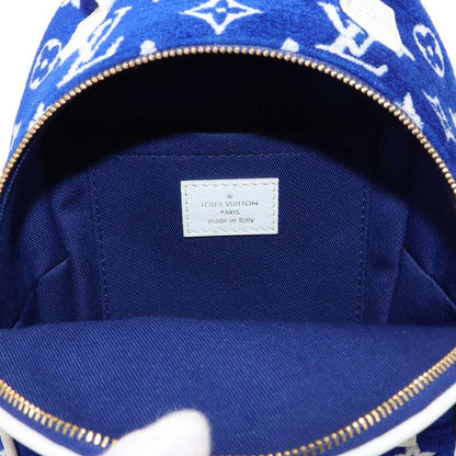Louis Vuitton LV Match Monogram Jacquard Velvet Palm Spring Backpack Mini