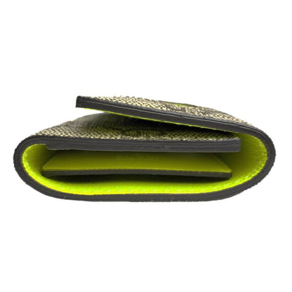 Gucci Key Case 6 Key Neon Heart GG Yellow Key Holder