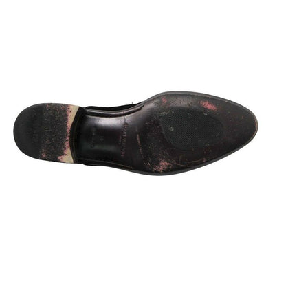 Louis Vuitton Dress Shoes Monogram Jacquard Velour Contrast Leather Business 10