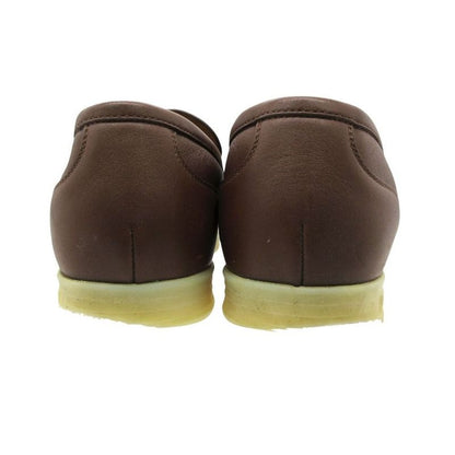 Gucci Horsebit Leather Loafers Shoes Rubber Sole 6 Brown