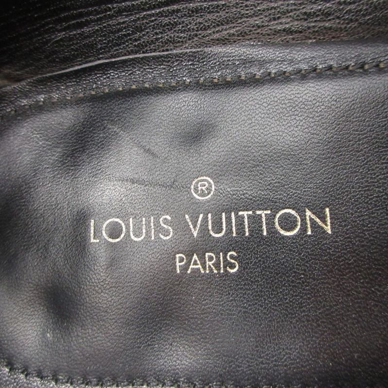 Louis Vuitton Lofa Damier Shoes LV Logo Leather Major Line 7 Gray