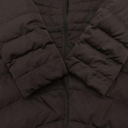 Moncler Brown Tag Martina Double Zip Down Coat Dark 1