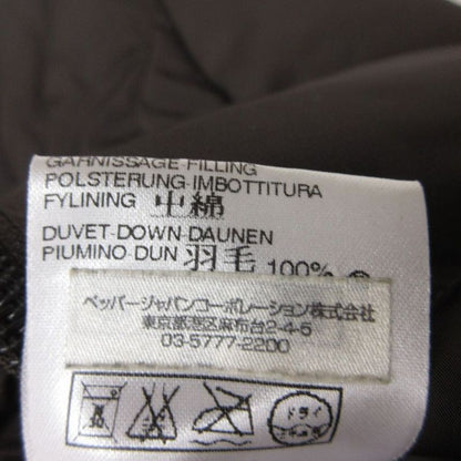 Moncler Brown Tag Martina Double Zip Down Coat Dark 1