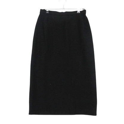 Chanel Vintage CC Logo Gold Button Skirt Double Breasted 38