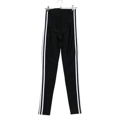 Balenciaga Adidas Pants Stretch Leggings 34 XS Black